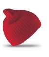 RC074 Result Cotton Knitted Beanie Red colour image